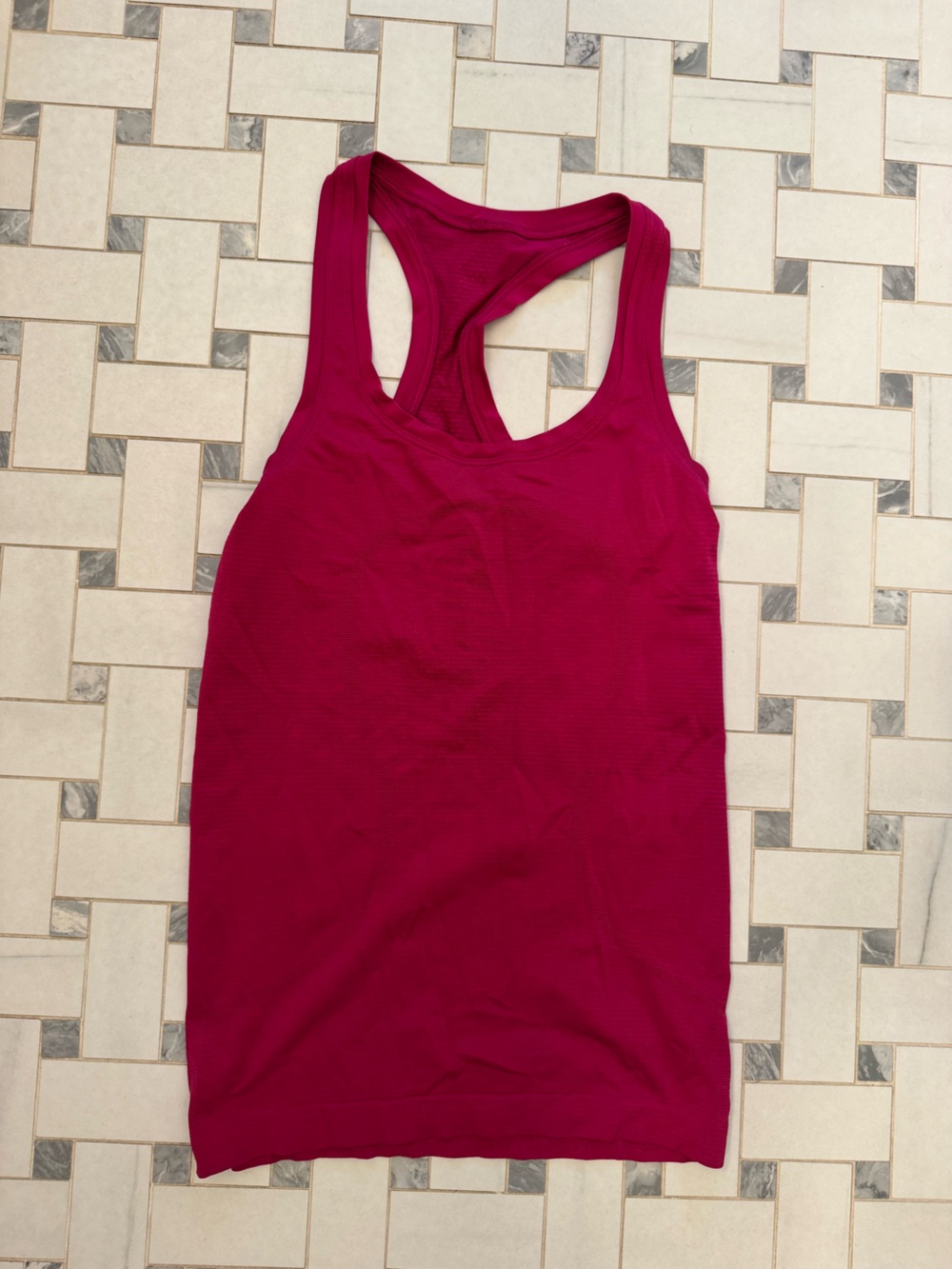 lululemon athletica Racerback Tank Top in Deep Raspberry